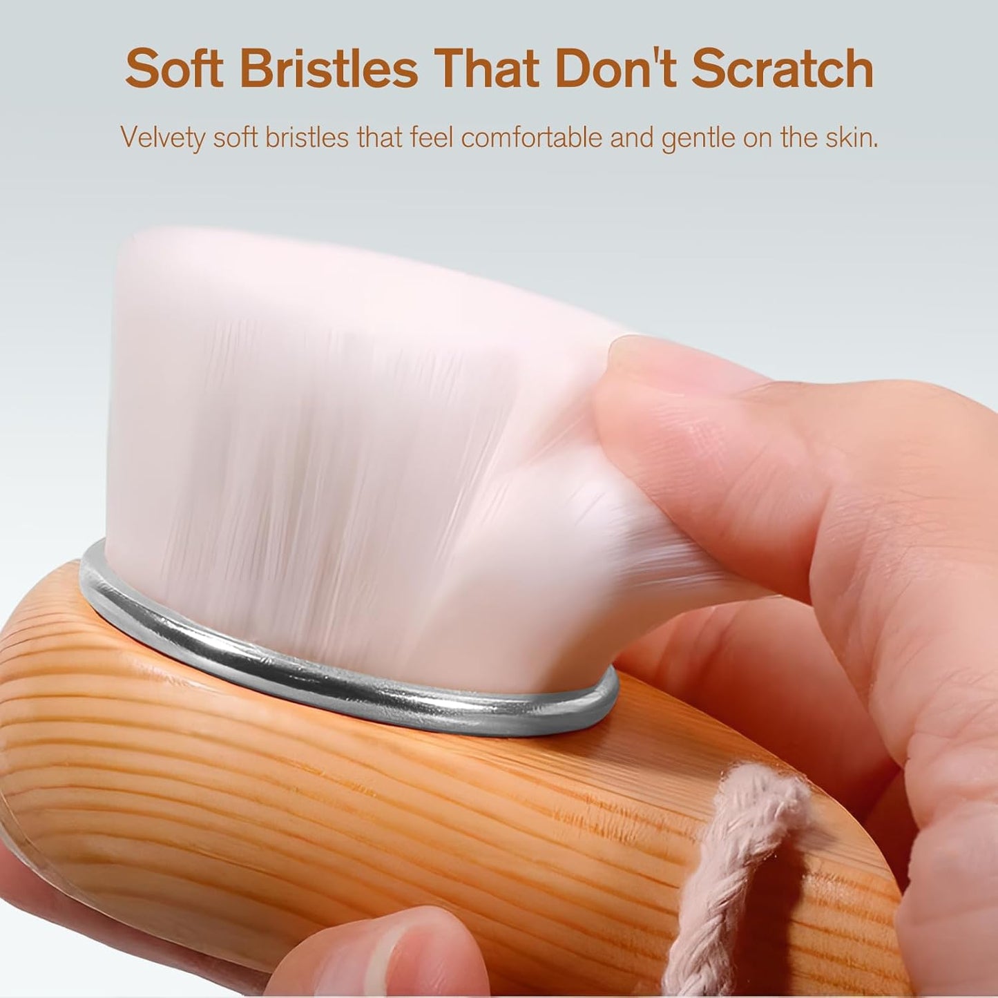 Noire Glow™ Deep Clean Facial Brush – Soft Bristles for Pore Purifying & Daily Skincare